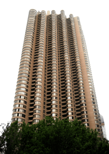 exterior view of manhattan building