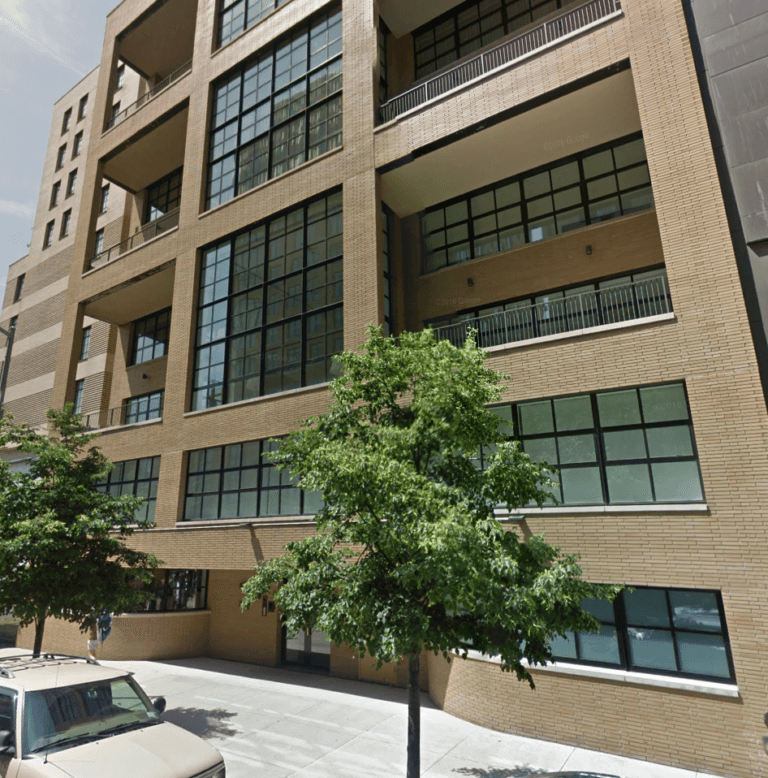 View of Manhattan Condominium building on the lower west side