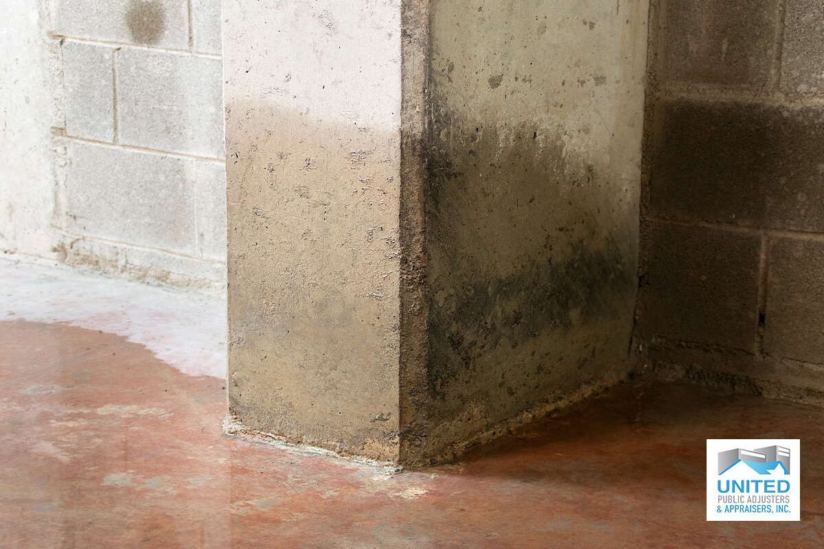 cement floor flooding