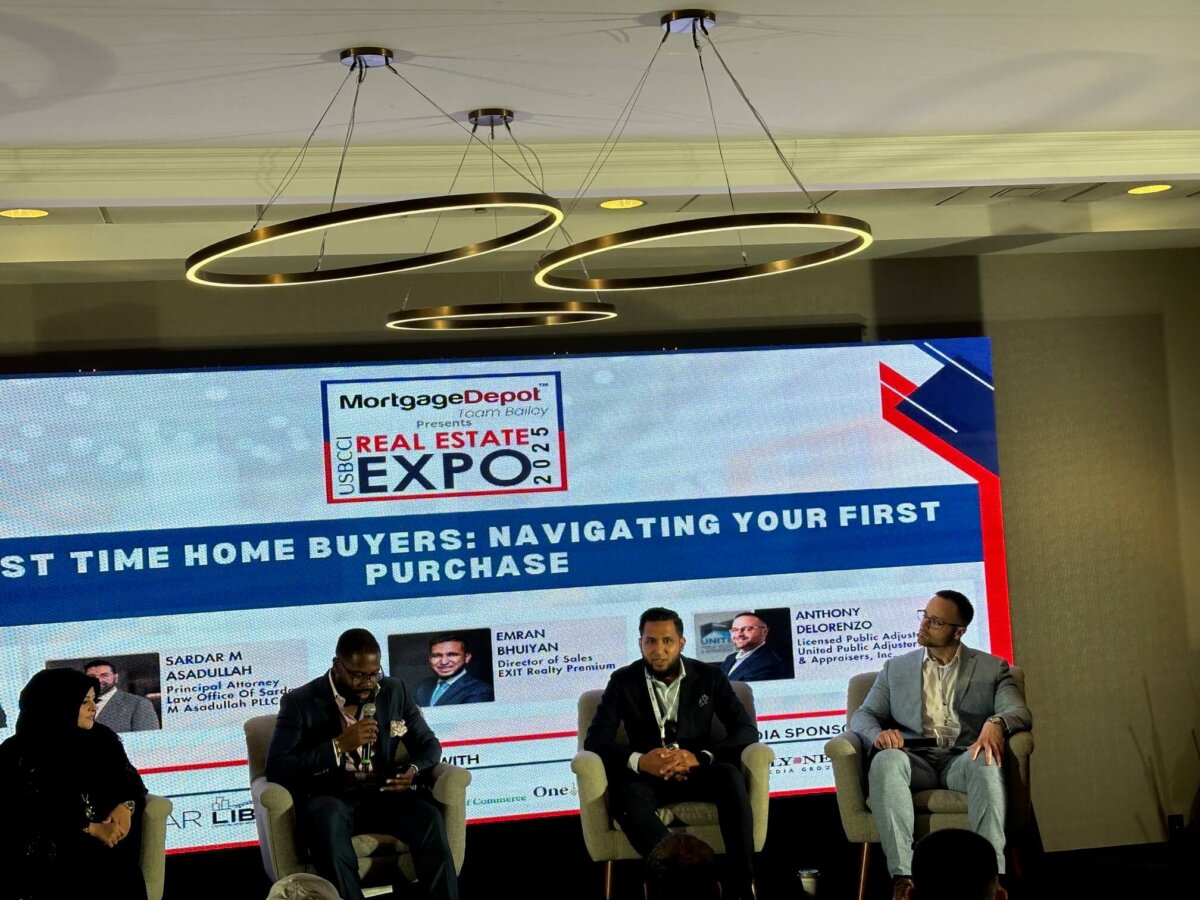 panelist of speakers at the Real Estate Expo 2025